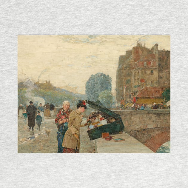 Quai St. Michel by Childe Hassam by Classic Art Stall